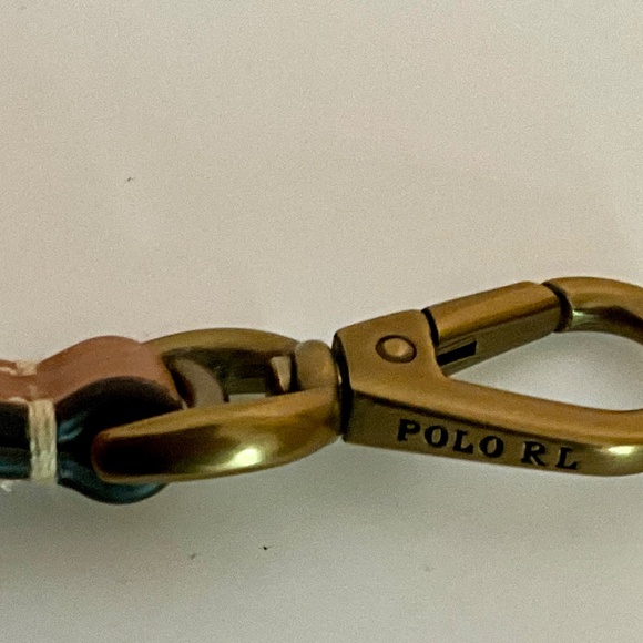 EUC POLO RALPH LAUREN Canvas Bellport Medium Tote Carolina Sky Blue - Picture 5 of 14